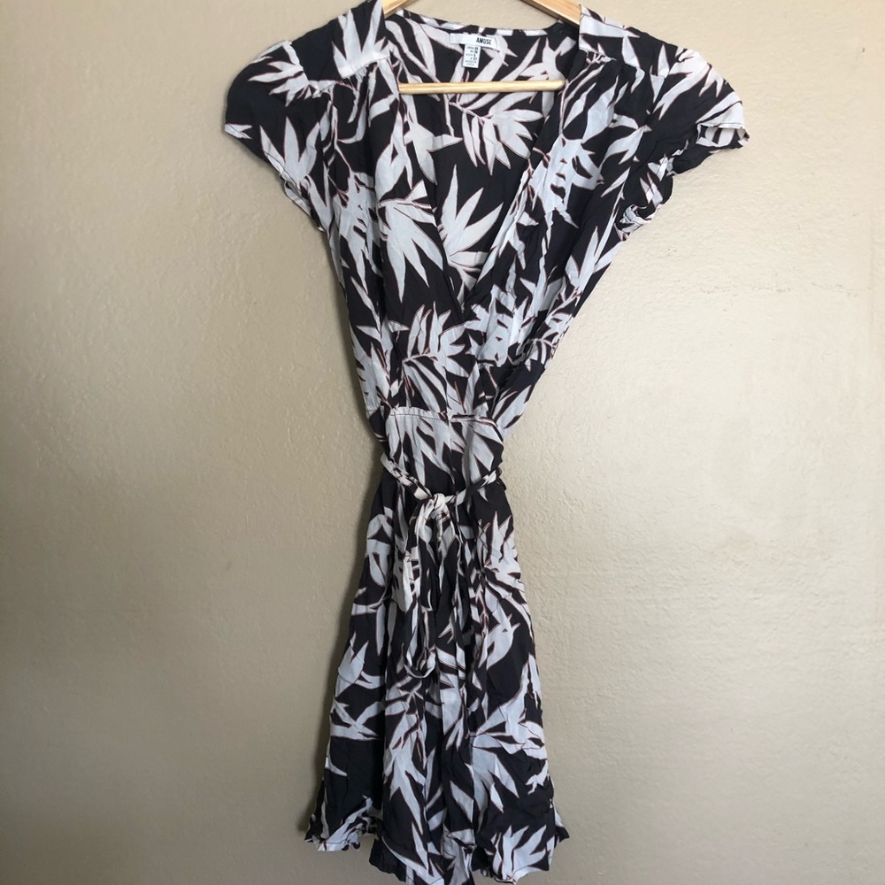 Amuse floral tie dress.